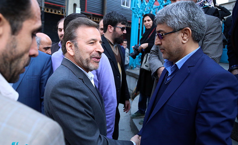 حضور دکتر واعظی در انتخابات و بازدید از وزارت کشور