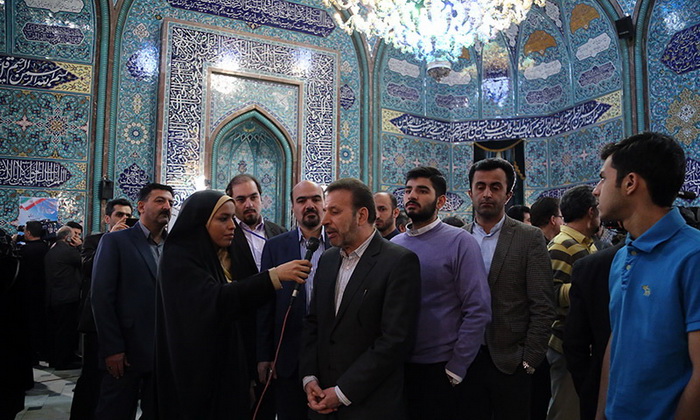 حضور دکتر واعظی در انتخابات و بازدید از وزارت کشور