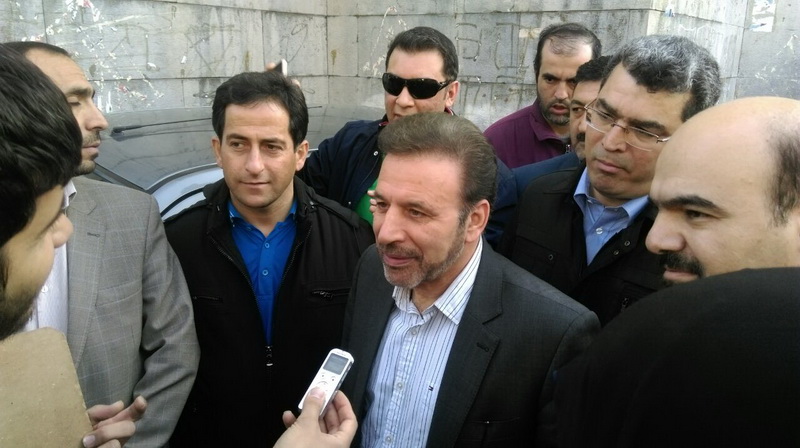 حضور دکتر واعظی در انتخابات و بازدید از وزارت کشور