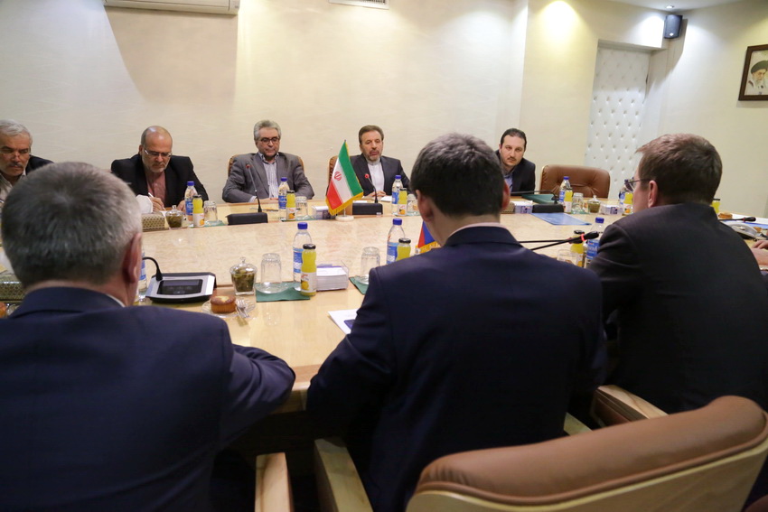 دیدار دکتر واعظی با معاون وزیر کشاورزی فدراسیون روسیه