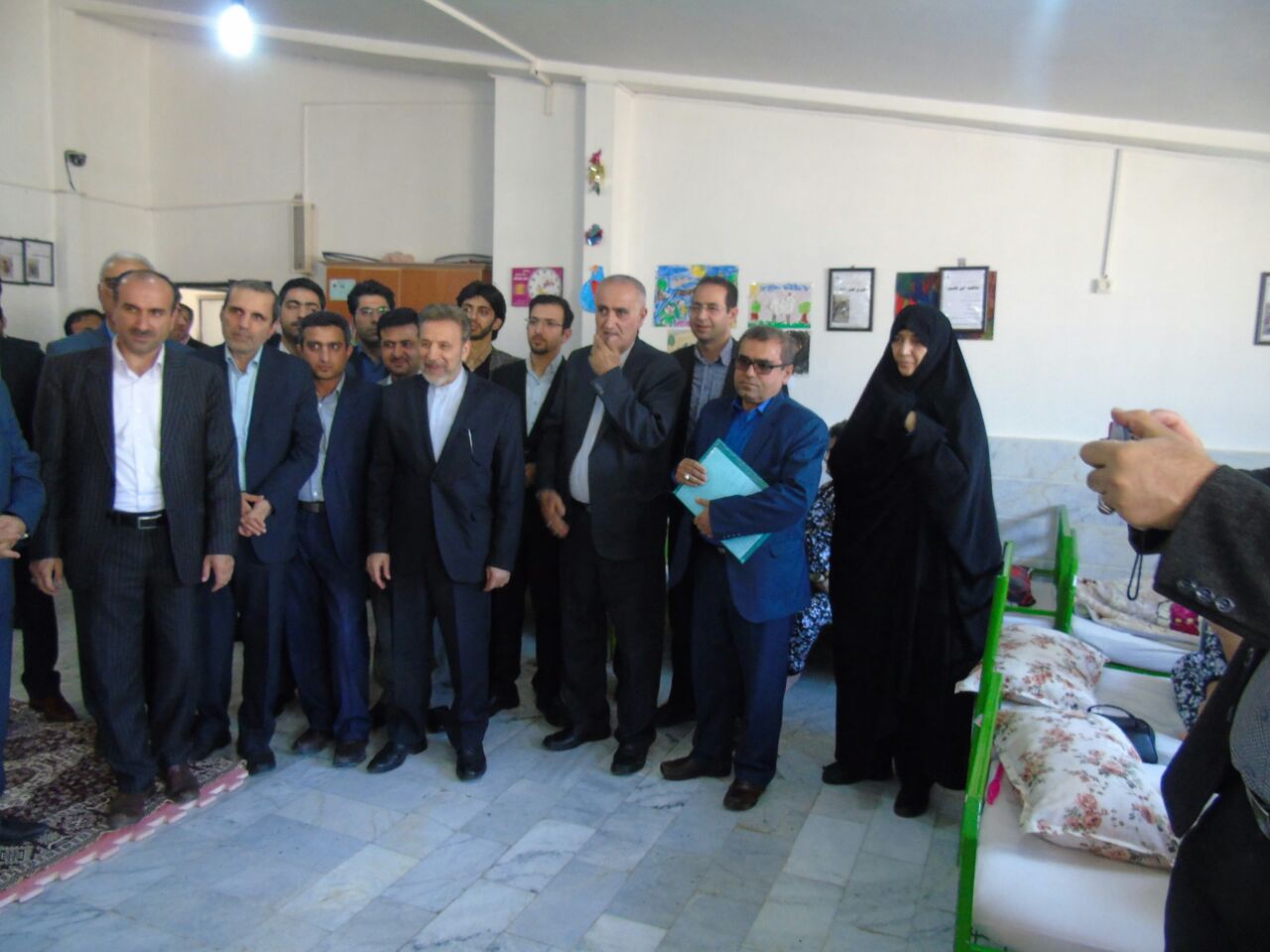 دیدار دکتر واعظی از موسسه خیریه شفیع زاده در استان مازندران