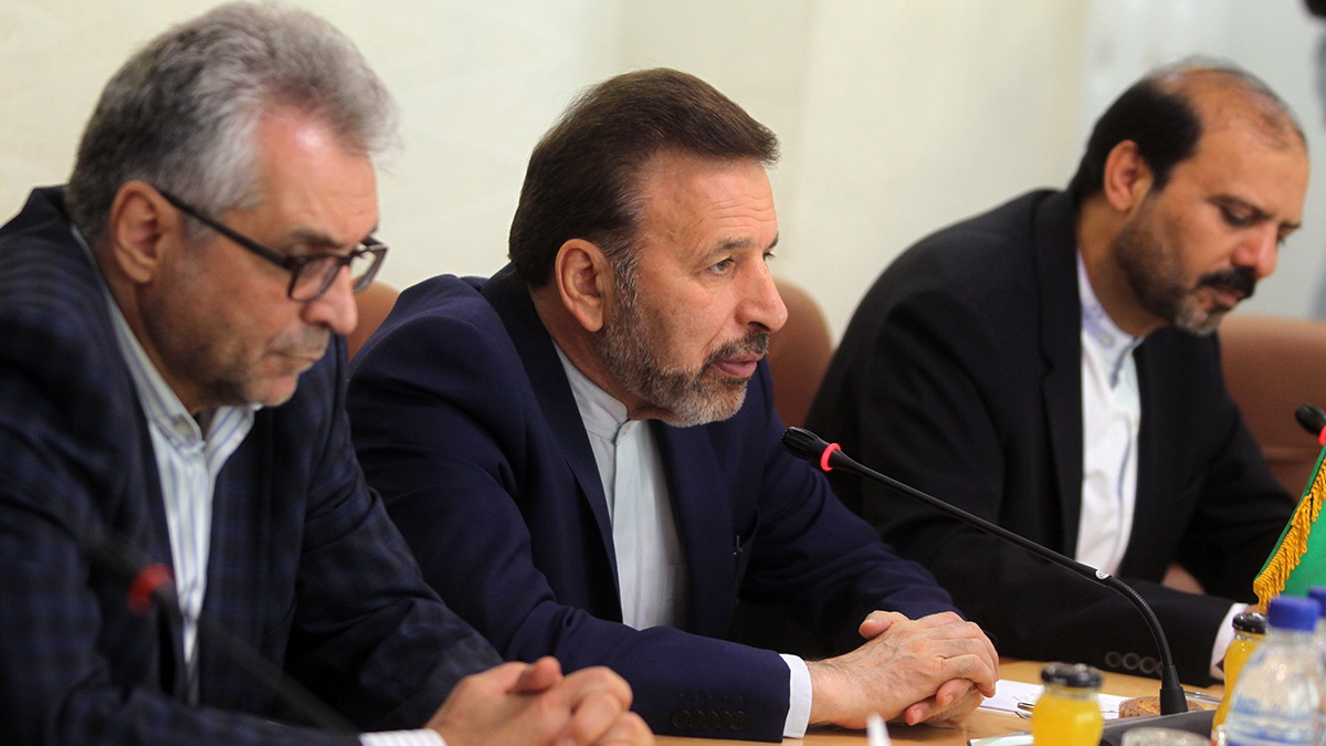 دیدار دکتر واعظی با رییس اتاق صنایع استانبول