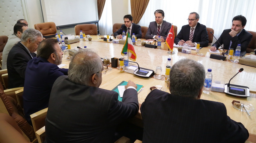 دیدار رئیس کل گمرک ترکیه با دکتر واعظی