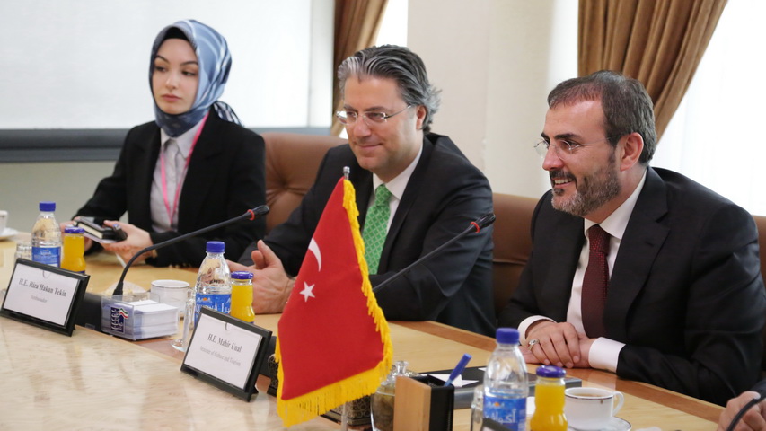 دیدار وزیر ارتباطات ایران با وزیر فرهنگ و گردشگری ترکیه