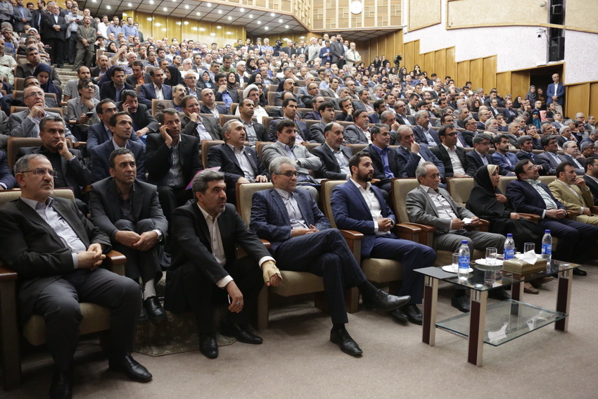 تودیع مهندس خسروی و معارفه مهندس اذری جهرمی