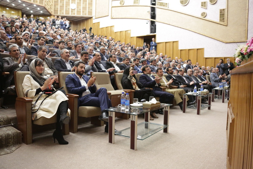 تودیع مهندس خسروی و معارفه مهندس اذری جهرمی
