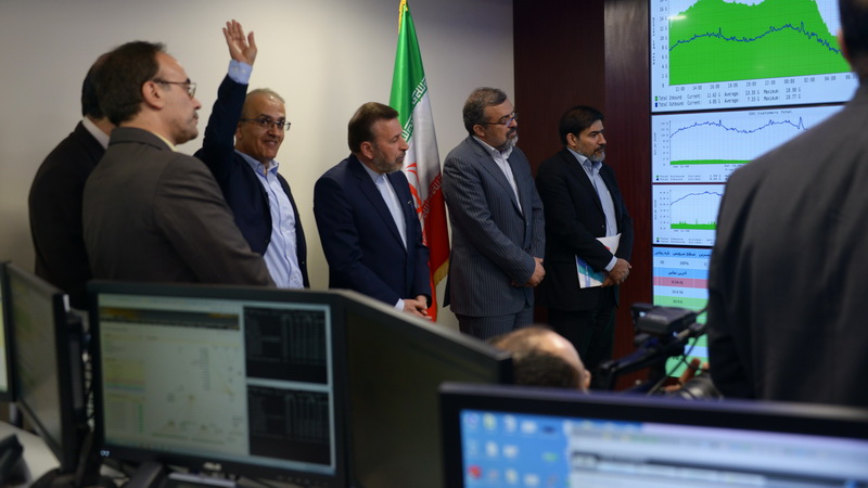 افتتاح دیتا سنتر ابری افرانت با حضور دکتر واعظی