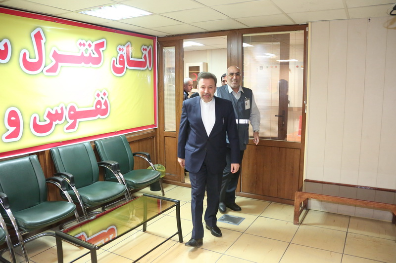 بازدید دکتر واعظی از مرکز امار ایران