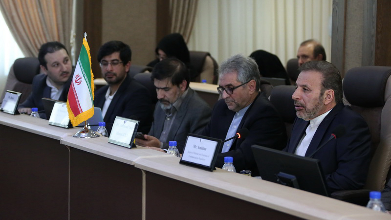دیدار دکتر واعظی با وزیر ارتباطات و فناوری های نوین جمهوری آذربایجان