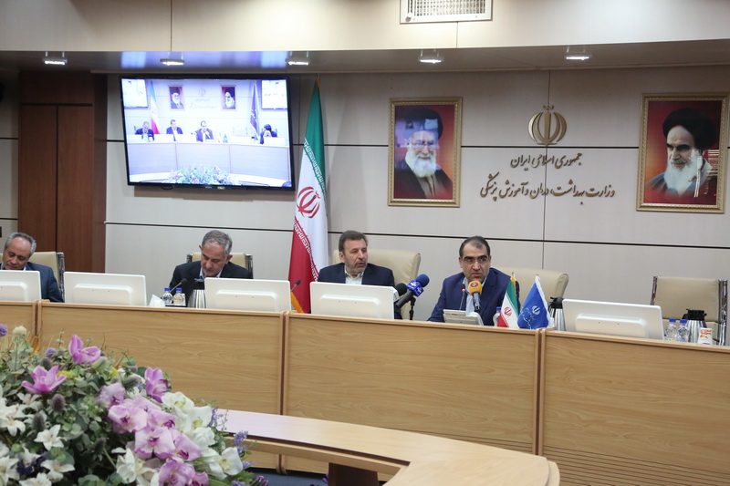 امضای سند همکاری با وزارت  بهداشت درمان و آموزش پزشکی