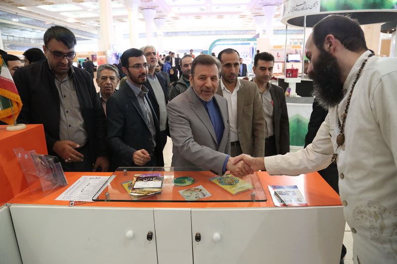 بازدید دکتر واعظی از دهمین نمایشگاه رسانه های دیجیتالی