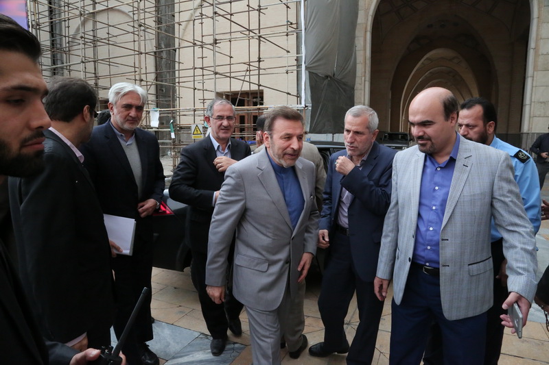 بازدید دکتر واعظی از دهمین نمایشگاه رسانه های دیجیتالی