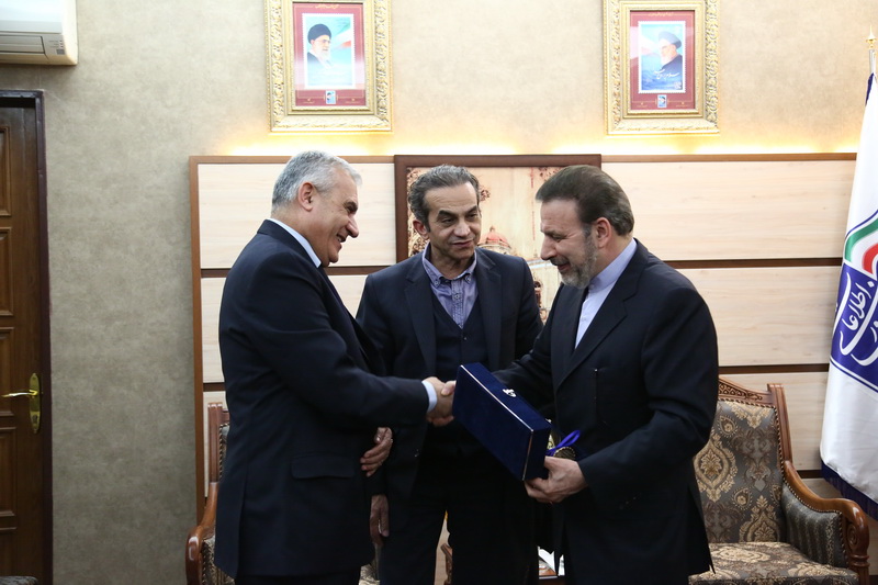دیدار دکتر واعظی با وزیر ارتباطات سوریه
