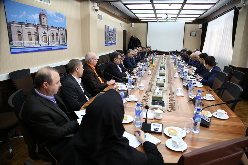 نشست مهندس محتشمی با معاون وزیر ارتباطات اذربایجان