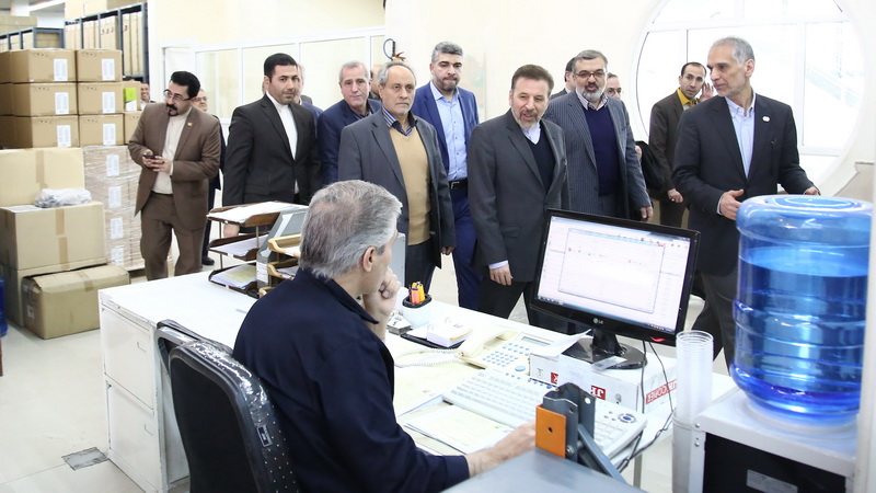 افتتاحات شرکت مبین نت با حضور دکتر واعظی