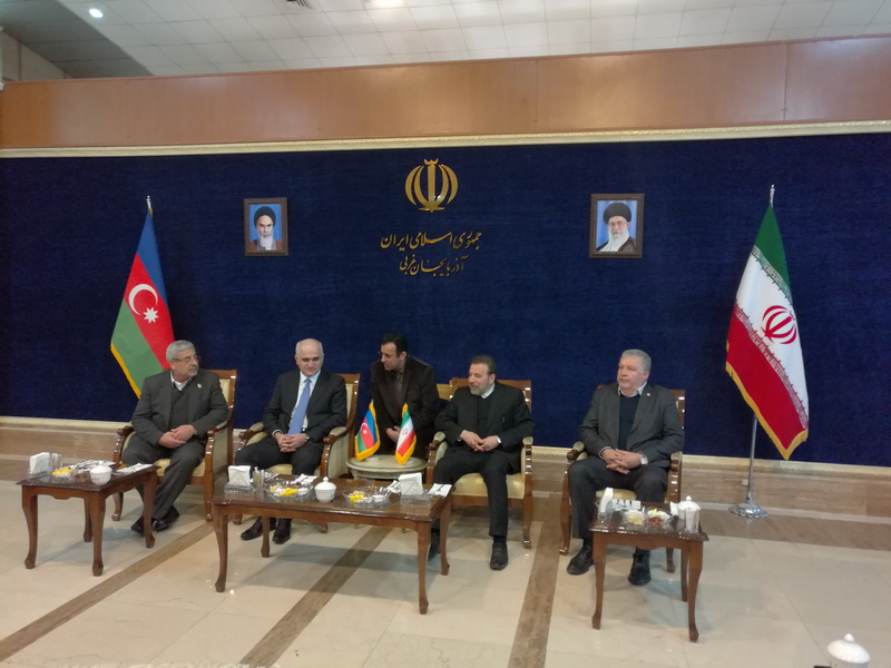 سفر دکتر واعظی و هیات آذربایجانی به اردبیل و ارومیه