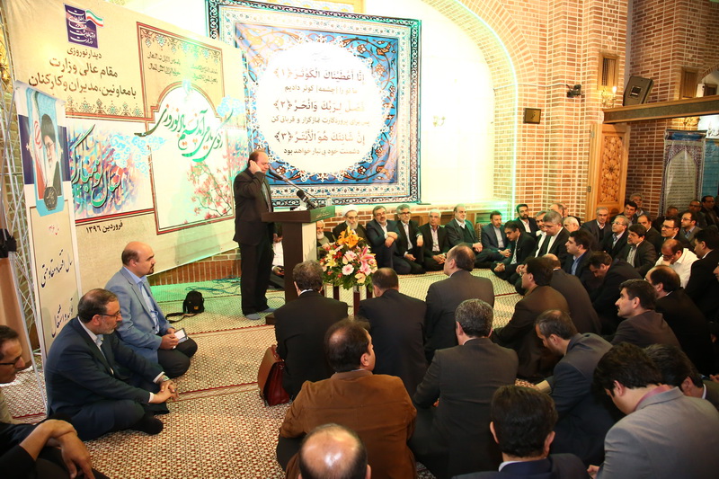 دیدار نوروزی دکتر واعظی