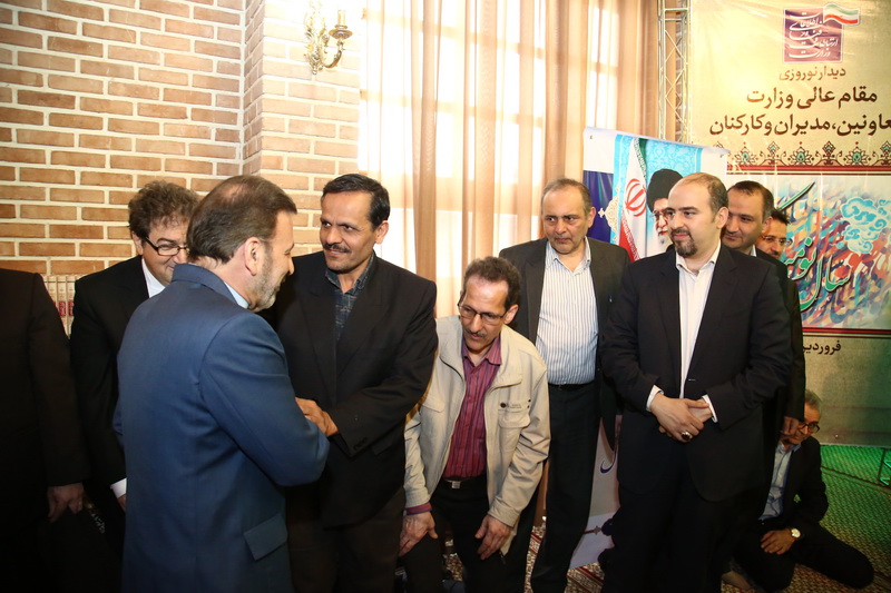 دیدار نوروزی دکتر واعظی