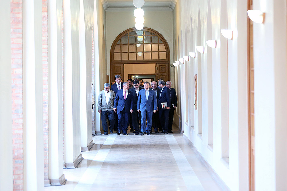 دیدار دکتر واعظی با رییس جمهور و وزیر ارتباطات تاتارستان