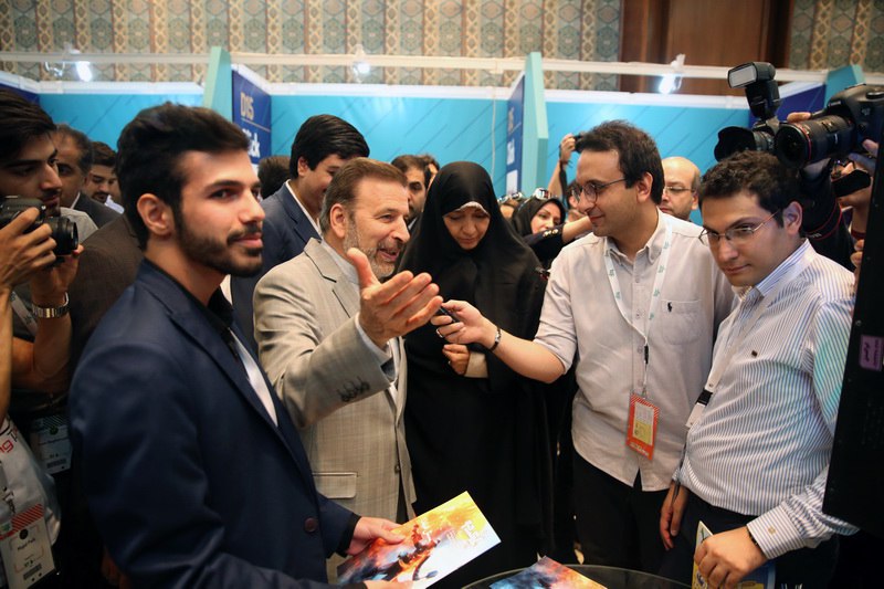 بازدید از نمایشگاه بین المللی بازی های رایانه ای16تیر96