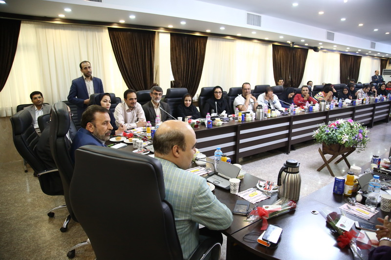 مراسم تقدیر از خبرنگاران 18 مرداد 96