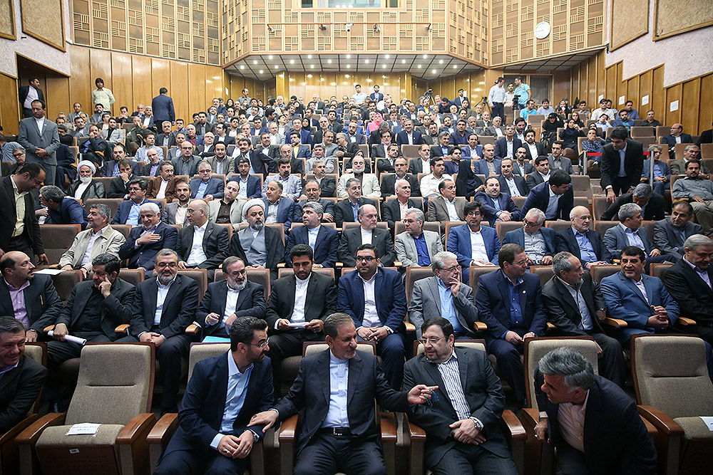 تودیع دکتر واعظی و معارفه مهندس آذری جهرمی 6 شهریور 96