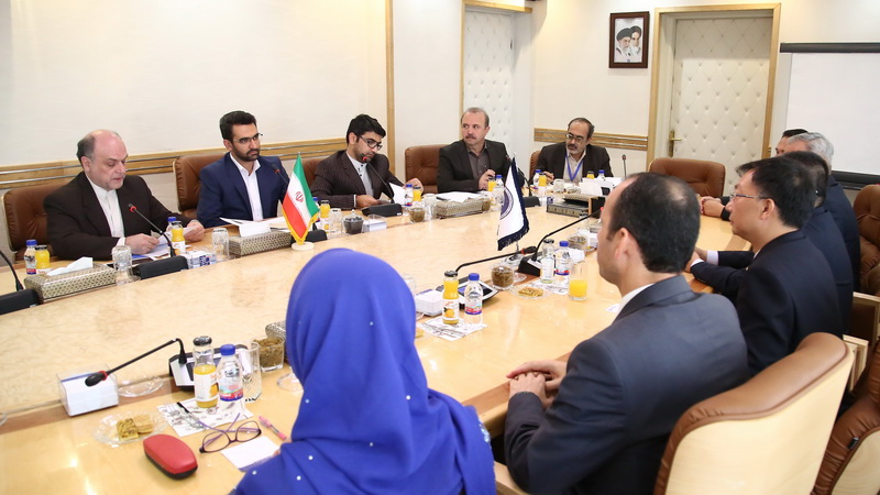 دیدار مهندس آذری جهرمی با دبیر کل اپسکو 22 شهریور 96
