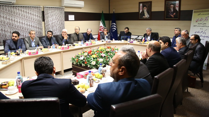 بازدید معاون علمی و فناوری رئیس جمهور از پارک علم و فناوری ICT