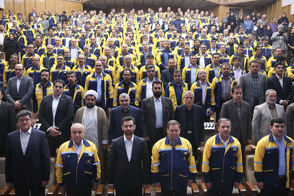رونمایی از سرویس و پروژه شرکت ملی پست با حضور وزیر ارتباطات و فناوری اطلاعات