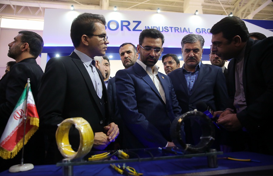 افتتاح نمایشگاه ایران تلکام 2017 و بازدید وزیر ارتباطات و فناوری اطلاعات