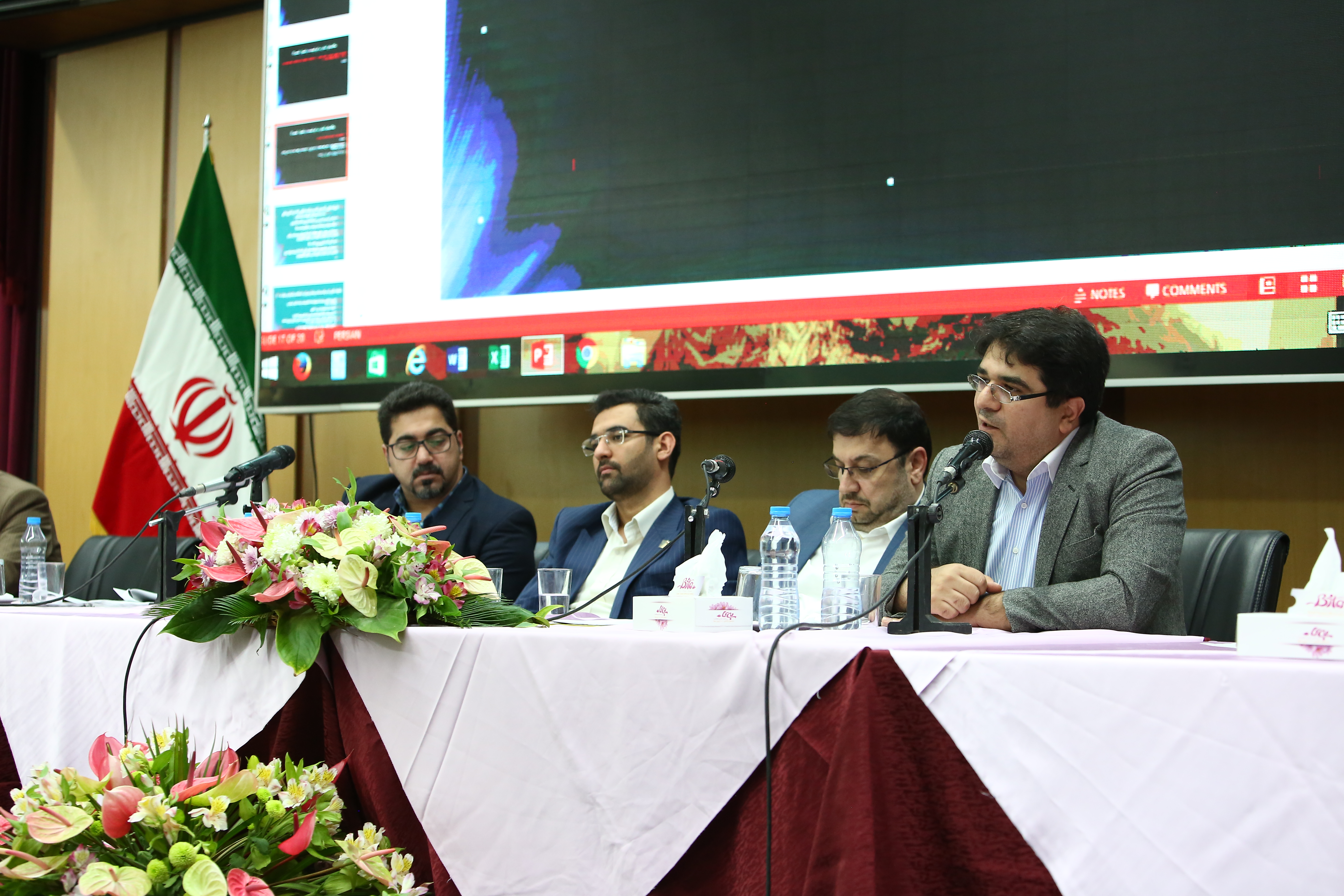 افتتاح نمایشگاه ایران تلکام 2017 و بازدید وزیر ارتباطات و فناوری اطلاعات