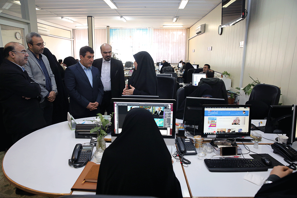 بازدید مهندس راسخ از خبرگزاری بین المللی قرآن  2