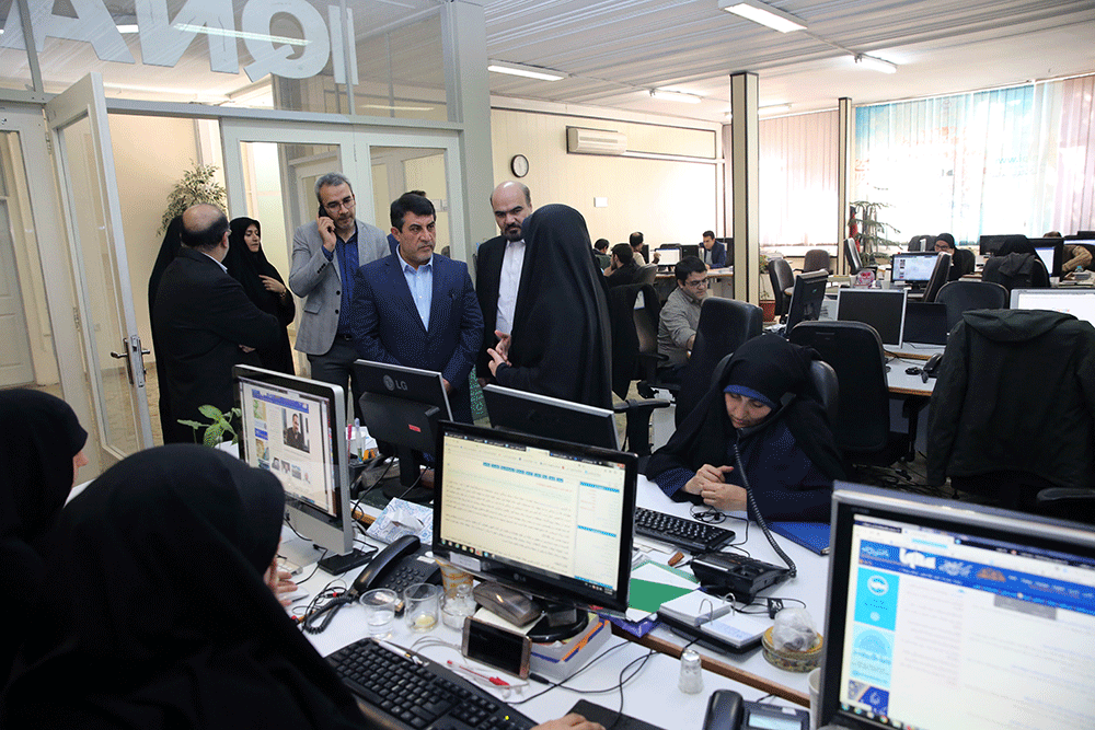 بازدید مهندس راسخ از خبرگزاری بین المللی قرآن  3