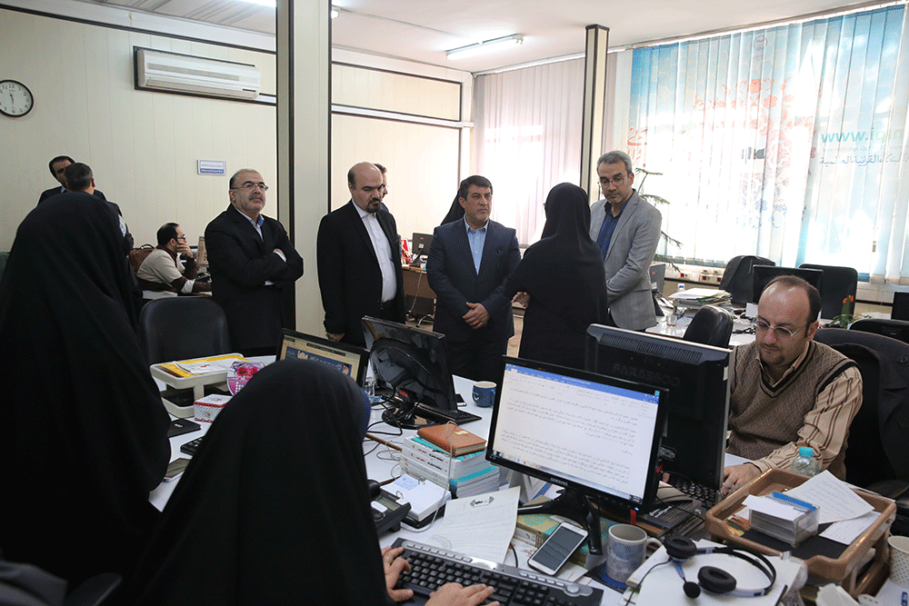 بازدید مهندس راسخ از خبرگزاری بین المللی قرآن  5