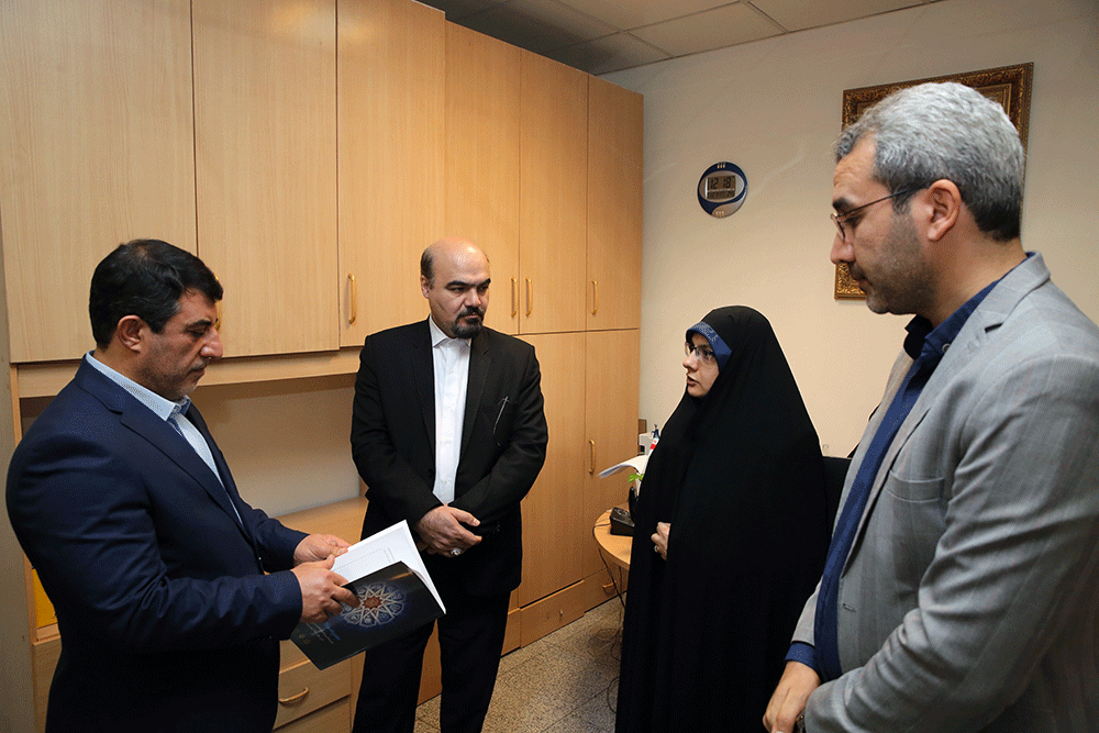 بازدید مهندس راسخ از خبرگزاری بین المللی قرآن  13