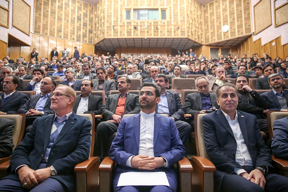 مراسم سالروز فناوری فضایی با حضور وزیر ارتباطات  6