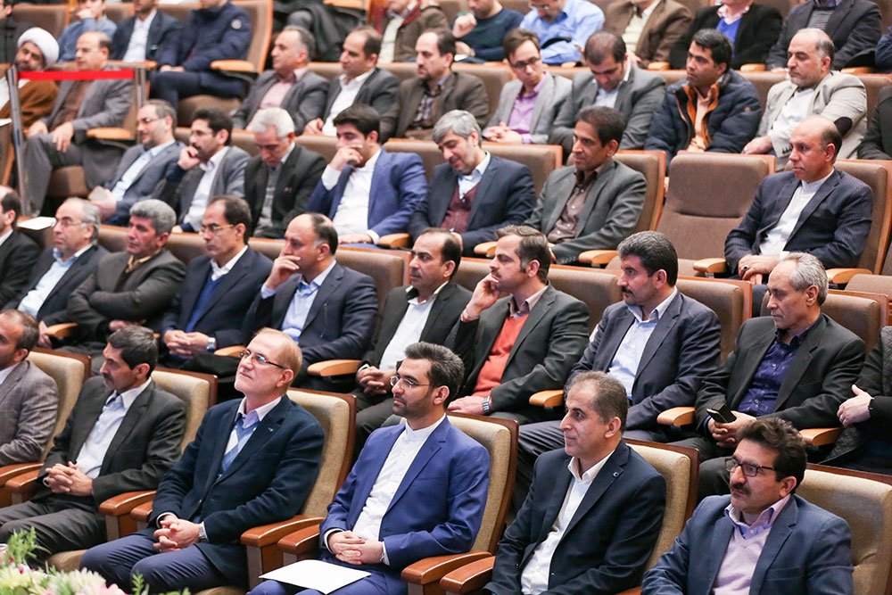 مراسم سالروز فناوری فضایی با حضور وزیر ارتباطات  7