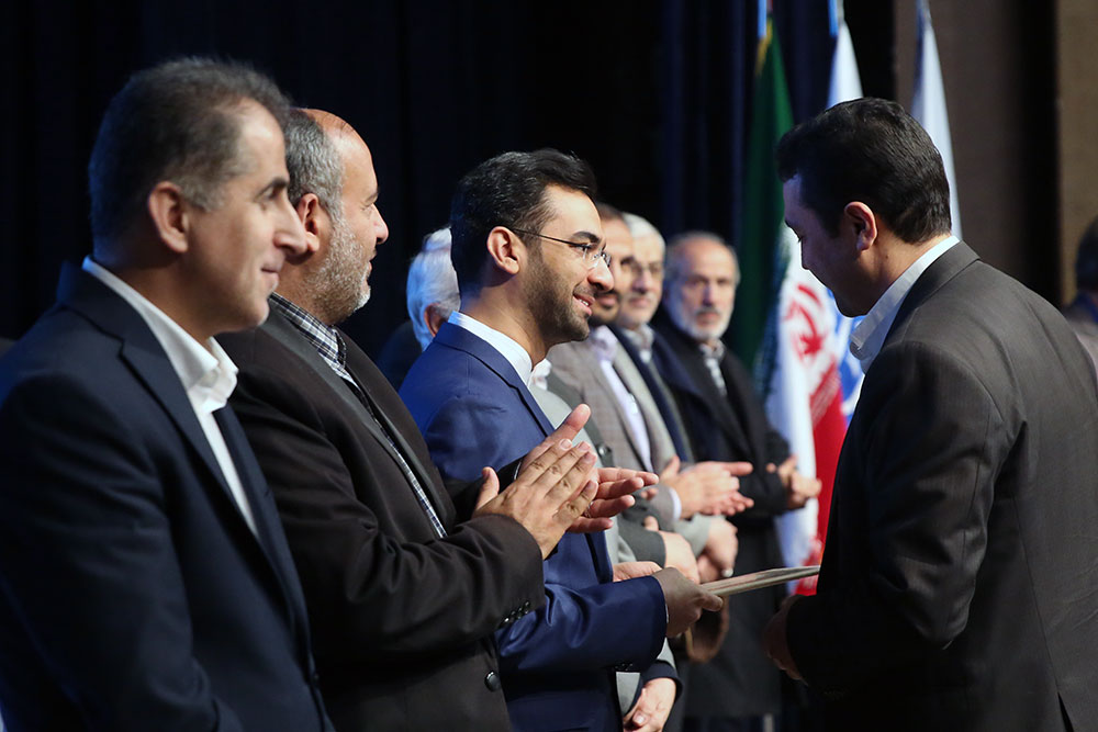مراسم سالروز فناوری فضایی با حضور وزیر ارتباطات  9