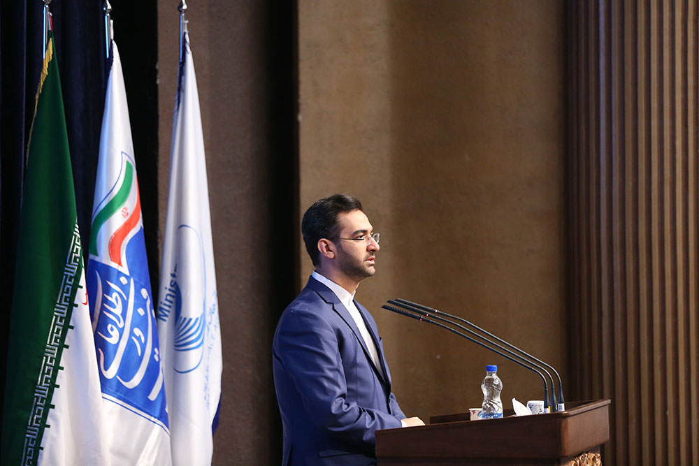 مراسم سالروز فناوری فضایی با حضور وزیر ارتباطات  13
