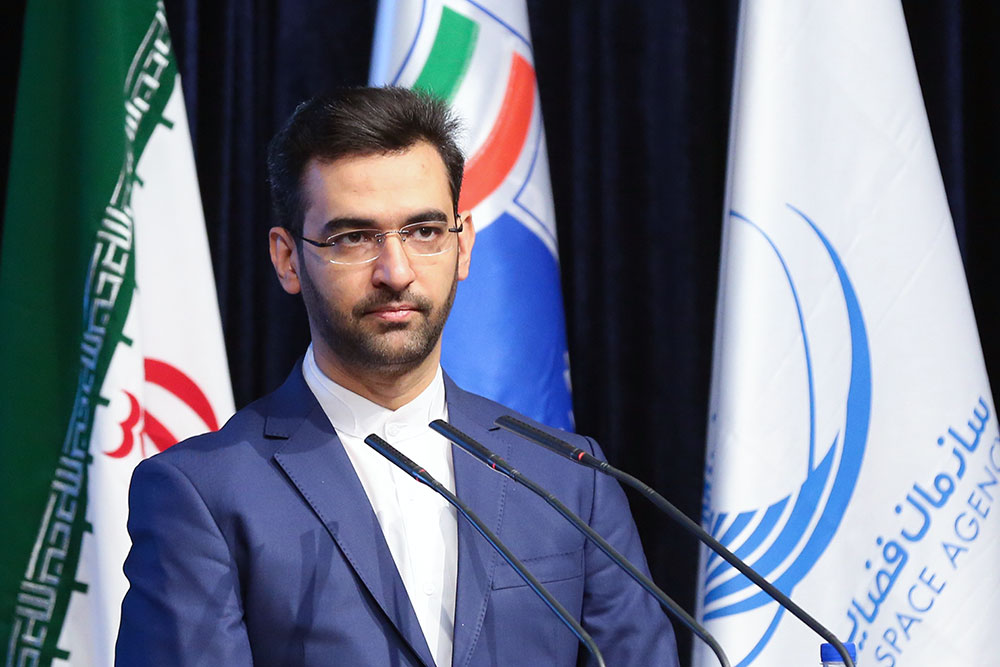 مراسم سالروز فناوری فضایی با حضور وزیر ارتباطات  14