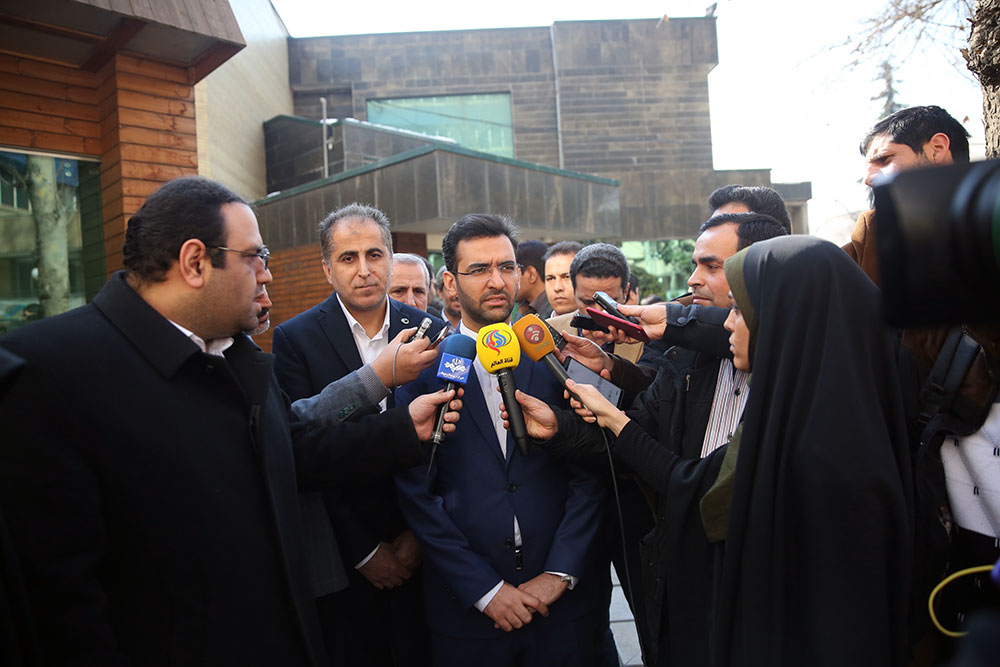 مراسم سالروز فناوری فضایی با حضور وزیر ارتباطات  24