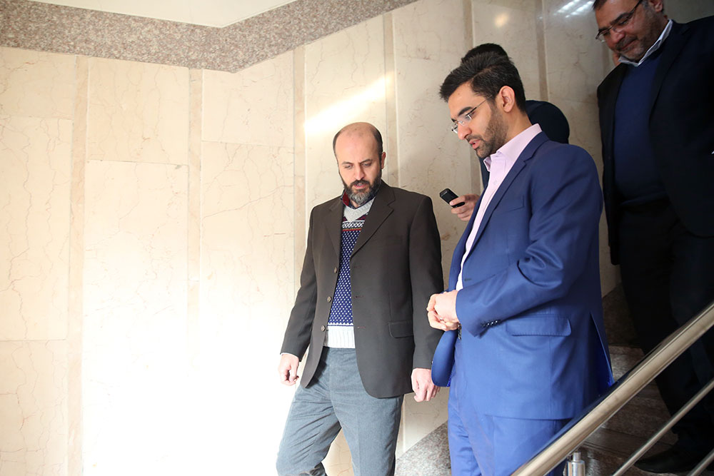 بازدید وزیر ارتباطات از خبرگزاری ایسنا  19
