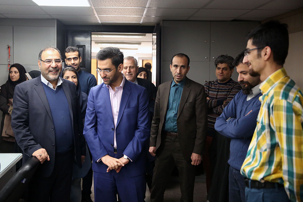 بازدید وزیر ارتباطات از خبرگزاری ایسنا  24