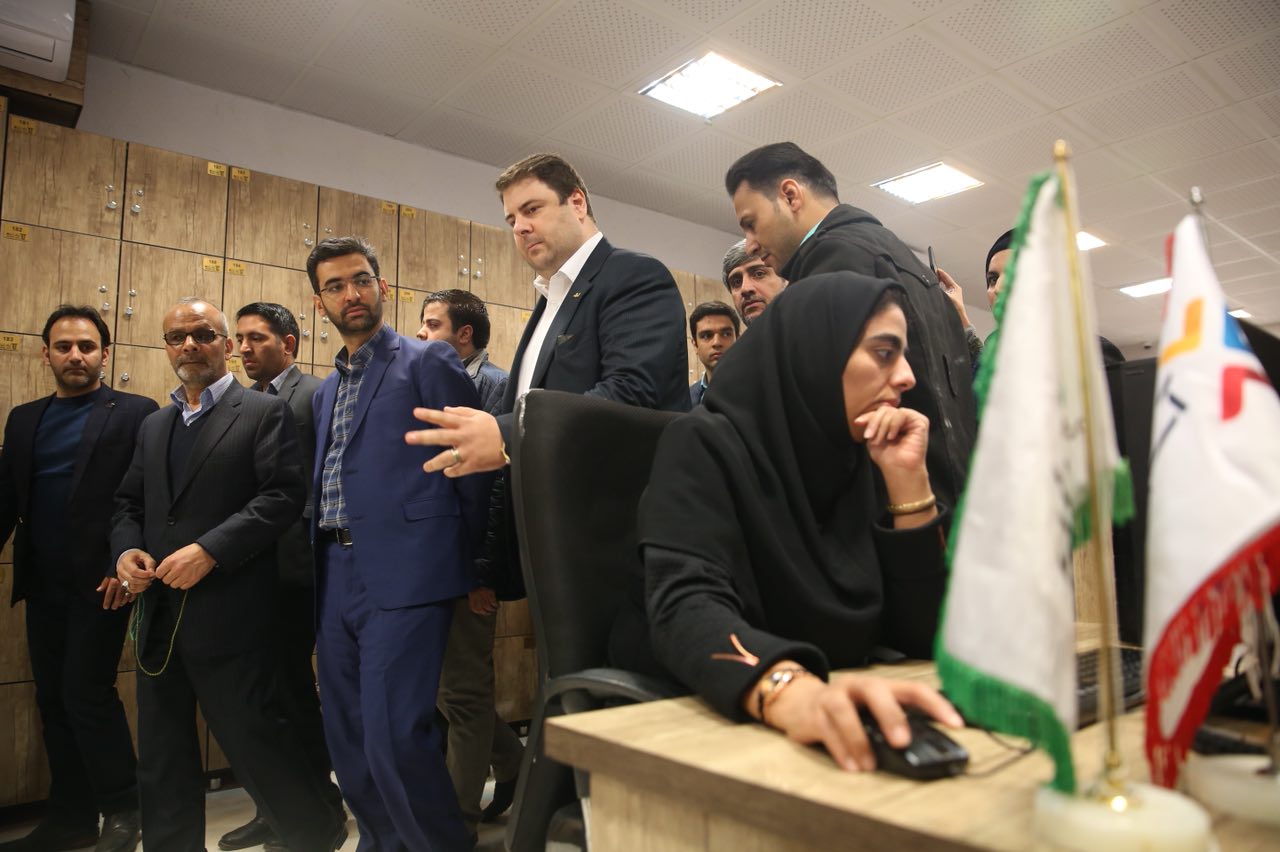افتتاح مرکز تماس شرکت آسیاتک و بازدید از پروژه پارسی جو و شتابدهنده پیشگامان استان یزد