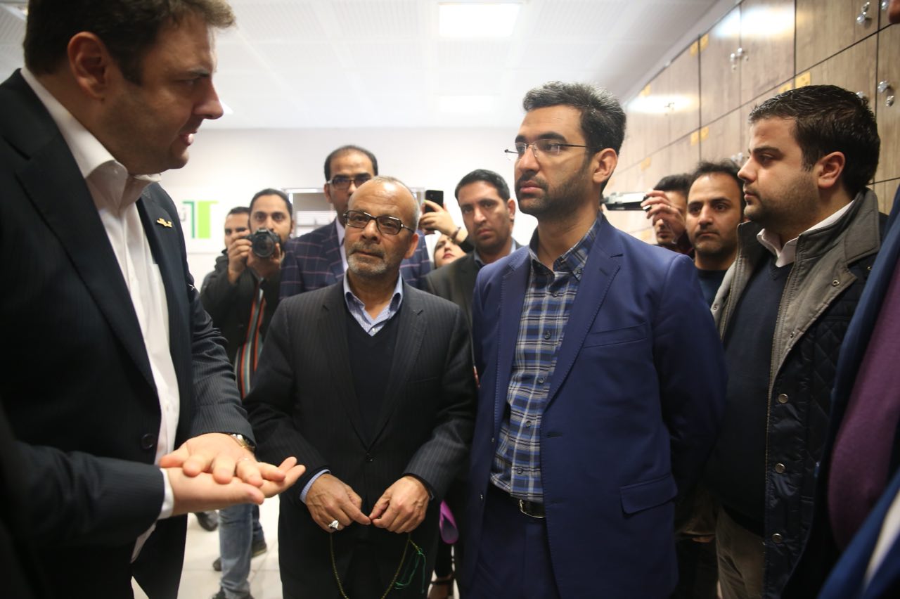 افتتاح مرکز تماس شرکت آسیاتک و بازدید از پروژه پارسی جو و شتابدهنده پیشگامان استان یزد
