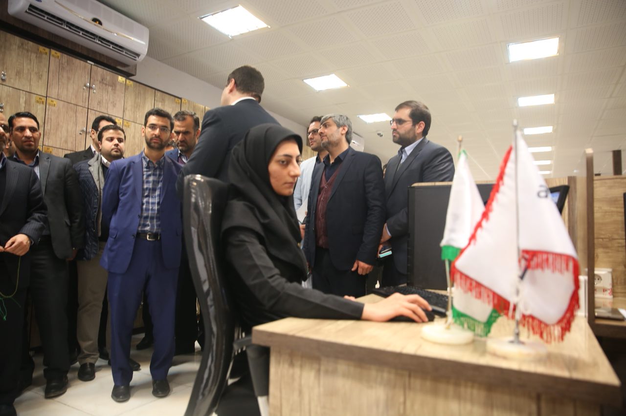 افتتاح مرکز تماس شرکت آسیاتک و بازدید از پروژه پارسی جو و شتابدهنده پیشگامان استان یزد