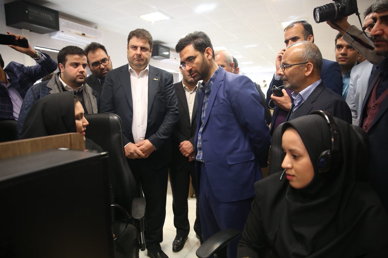 افتتاح مرکز تماس شرکت آسیاتک و بازدید از پروژه پارسی جو و شتابدهنده پیشگامان استان یزد