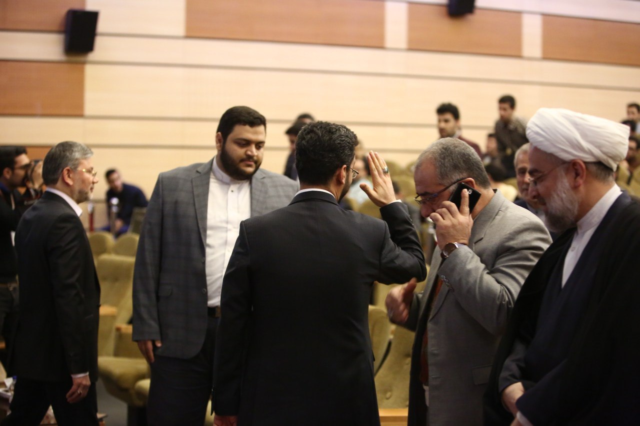 حضور وزیر ارتباطات و فناوری اطلاعات در دانشگاه شهید بهشتی