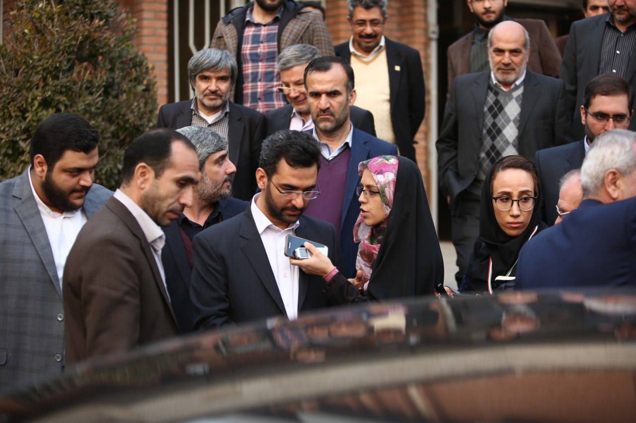 حضور وزیر ارتباطات و فناوری اطلاعات در دانشگاه شهید بهشتی
