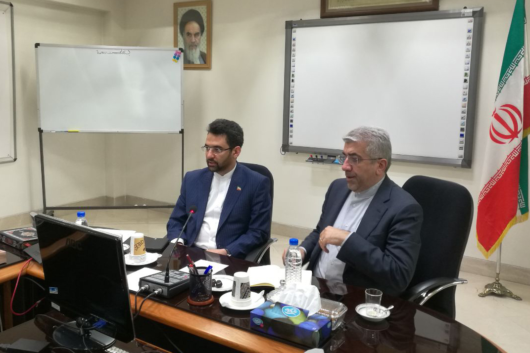 جلسه مشترک وزیر ارتباطات و نیرو